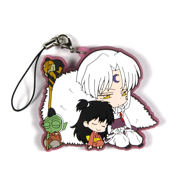 Аниме Inuyasha мобильный телефон кулон Higurashi Kagome экшн фигурка аниме модель резиновый