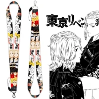 japanese anime tokyo revengers lanyard keychain peripheral pendant detachable cassette rope hand rope wristband