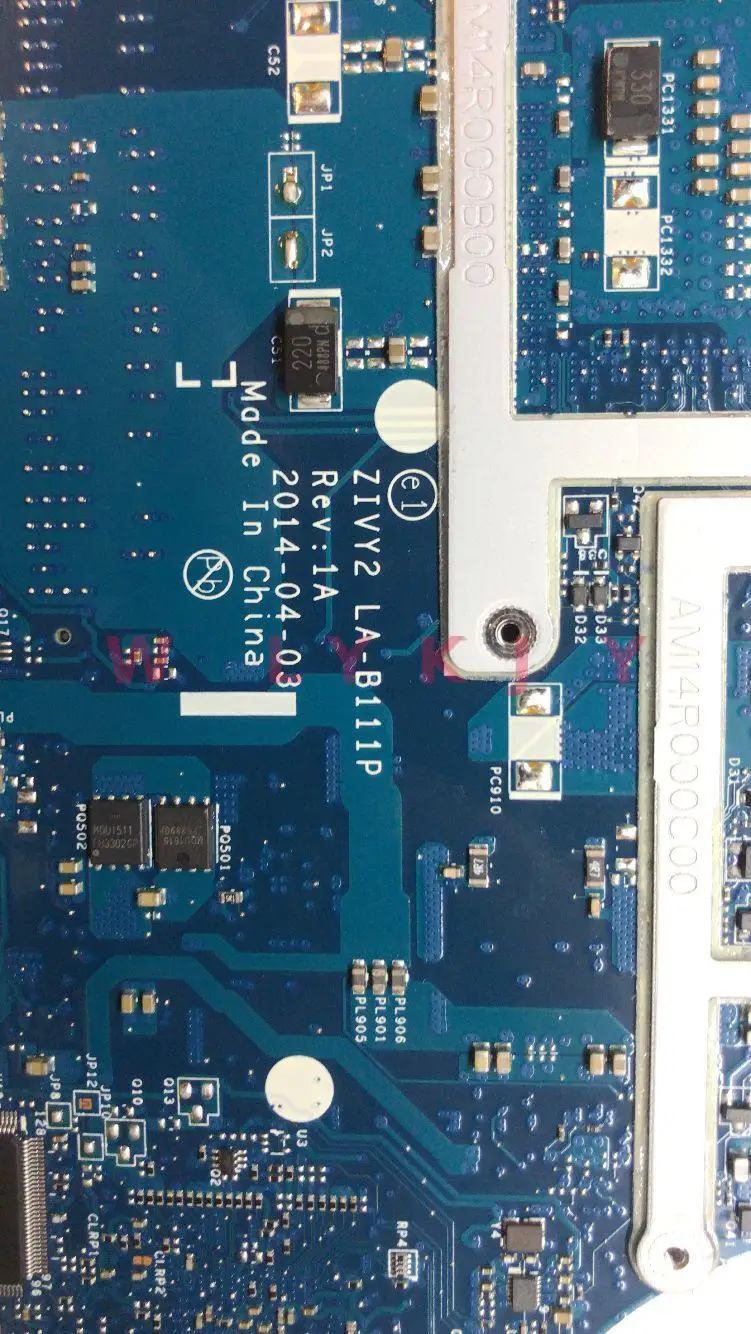 KTUXB ZIVY2 LA-B111P материнская плата для ноутбука Lenovo Y50-70 ноутбук процессор i5 4210H GTX960M 4G