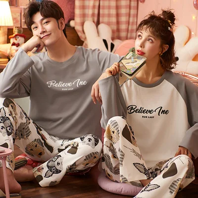 Комплект пижамный женский CAIYIER хлопок M/L/XL/XXL/XXXL большой выбор цветов|Комплекты