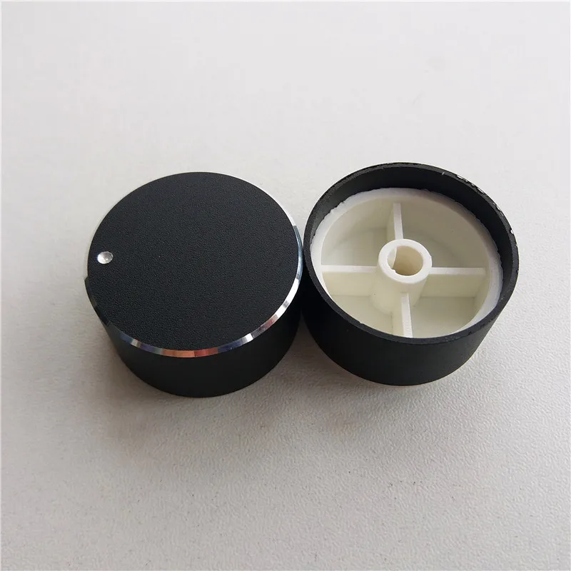 6 шт. алюминиевый пластиковый колпачок Ручка потенциометра плоскостная