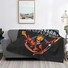Плед Thunderdome 2240, покрывало, плед для кровати, кавайный плед для пикника