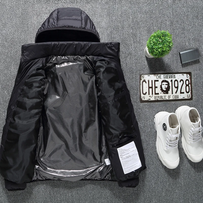 

outdoor sports coat winter coat with cap and USB electric heating High Quality Keep warm Electric heating jacket Hiking Vests