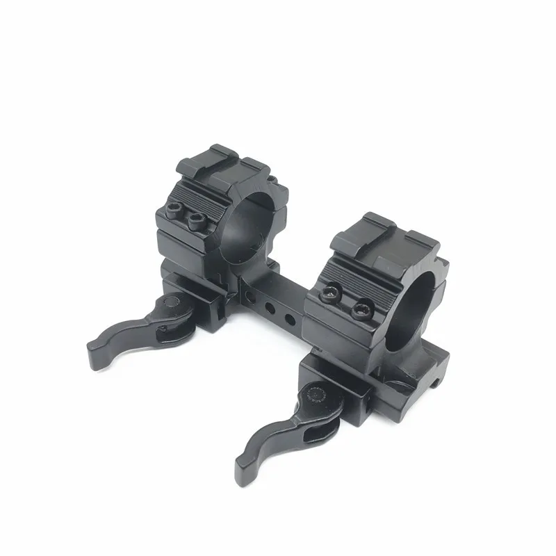 

2020 Hot Sale Quick Release Conjoined Front Short Sight Bracket 25.4cm Overall Pipe Clamp High Concentricity Double Hole Fixture