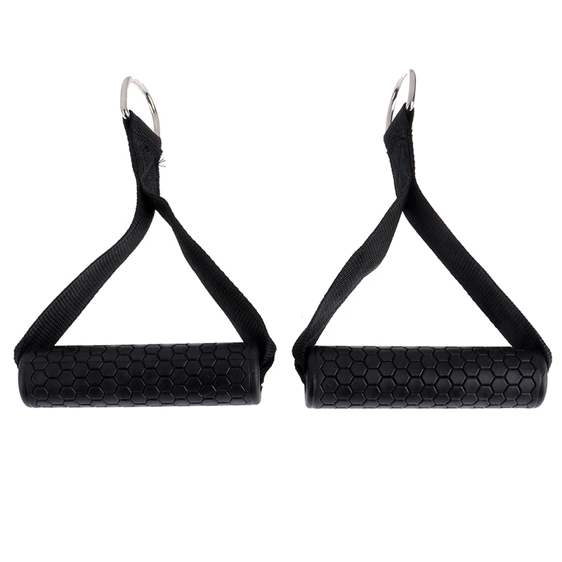 1 пара эластичных лент для тренажерного зала ручки противоскользящие ленты из