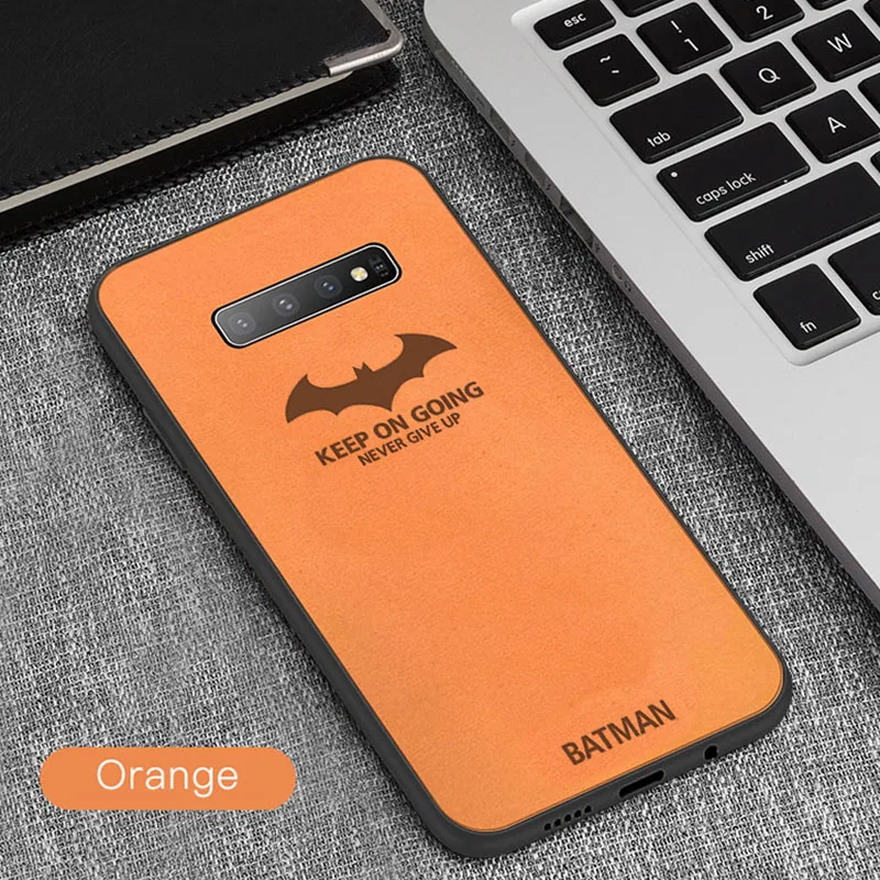 Design 7 Роскошные Бэтмен поворот Меховой чехол для телефона для samsung Galaxy S10 e 5G S9 S8 Plus Note 10 9 8 ультра-тонкий автомобильный кожаный защитный корпус - Цвет: Design 7