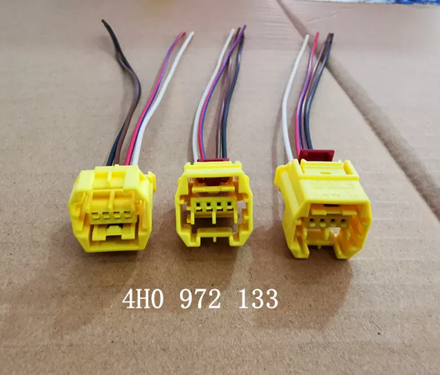 

safety collision sensor plug connector with wire for Volkswagen Tiguan Audi A6L Q5 Q7 Q3 TT OEM NO 4H0972133