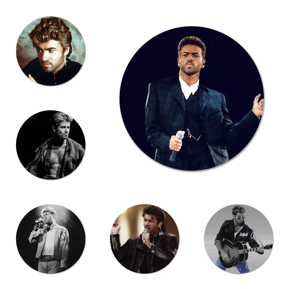

Украшение для одежды и рюкзака George Michael