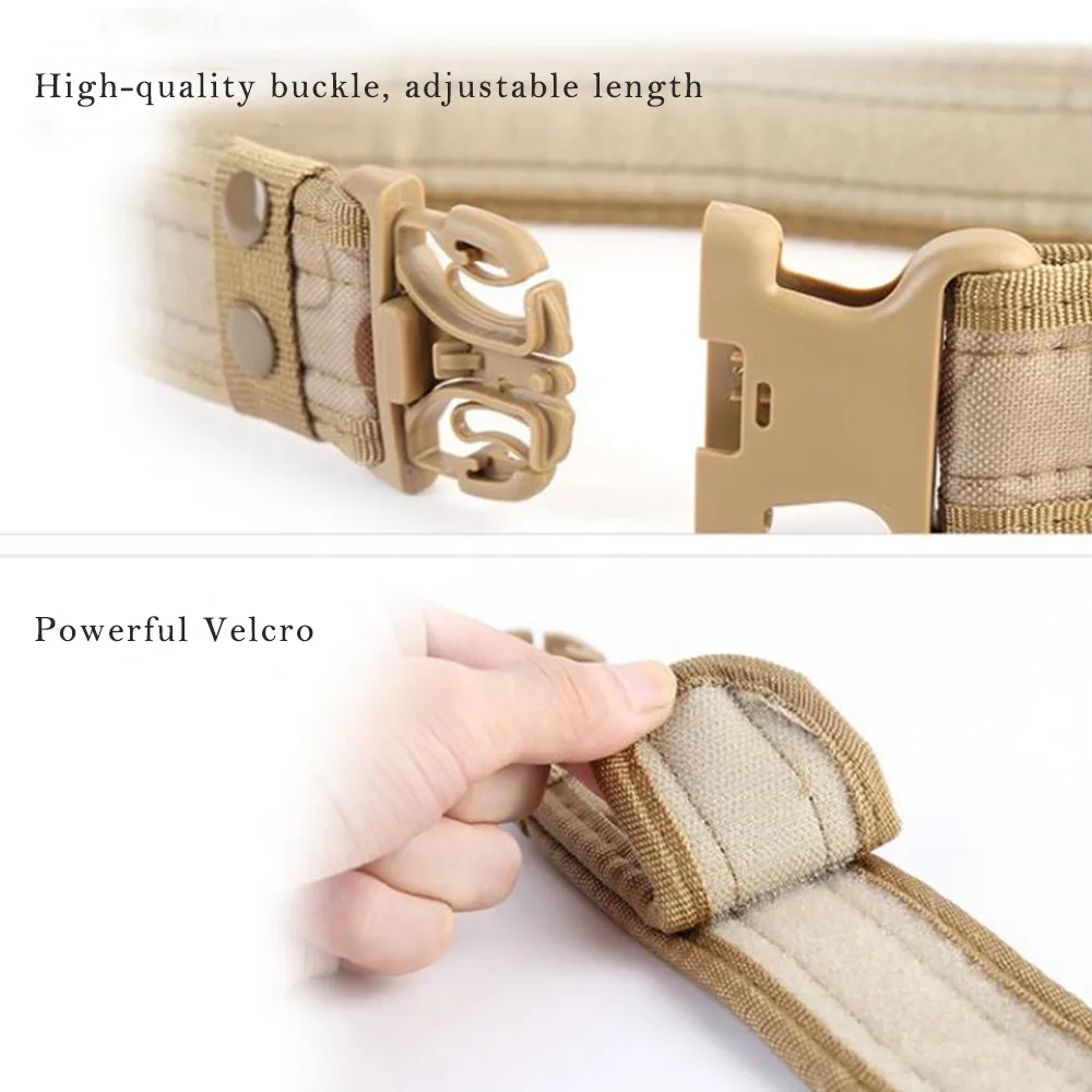 

2021 New Army Style Combat Belts Fashion Men Canvas Waistband Outdoor Hunting Military Training Outer Belt Tactical Buckle Belt