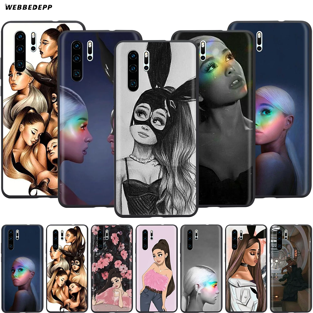 Webbedepp Ариана Гранде художественный чехол для Huawei Mate 10 20 30 Nova 2i 2 3 3i 4 5i Y5 Y6 Y7 Y9 Pro Lite