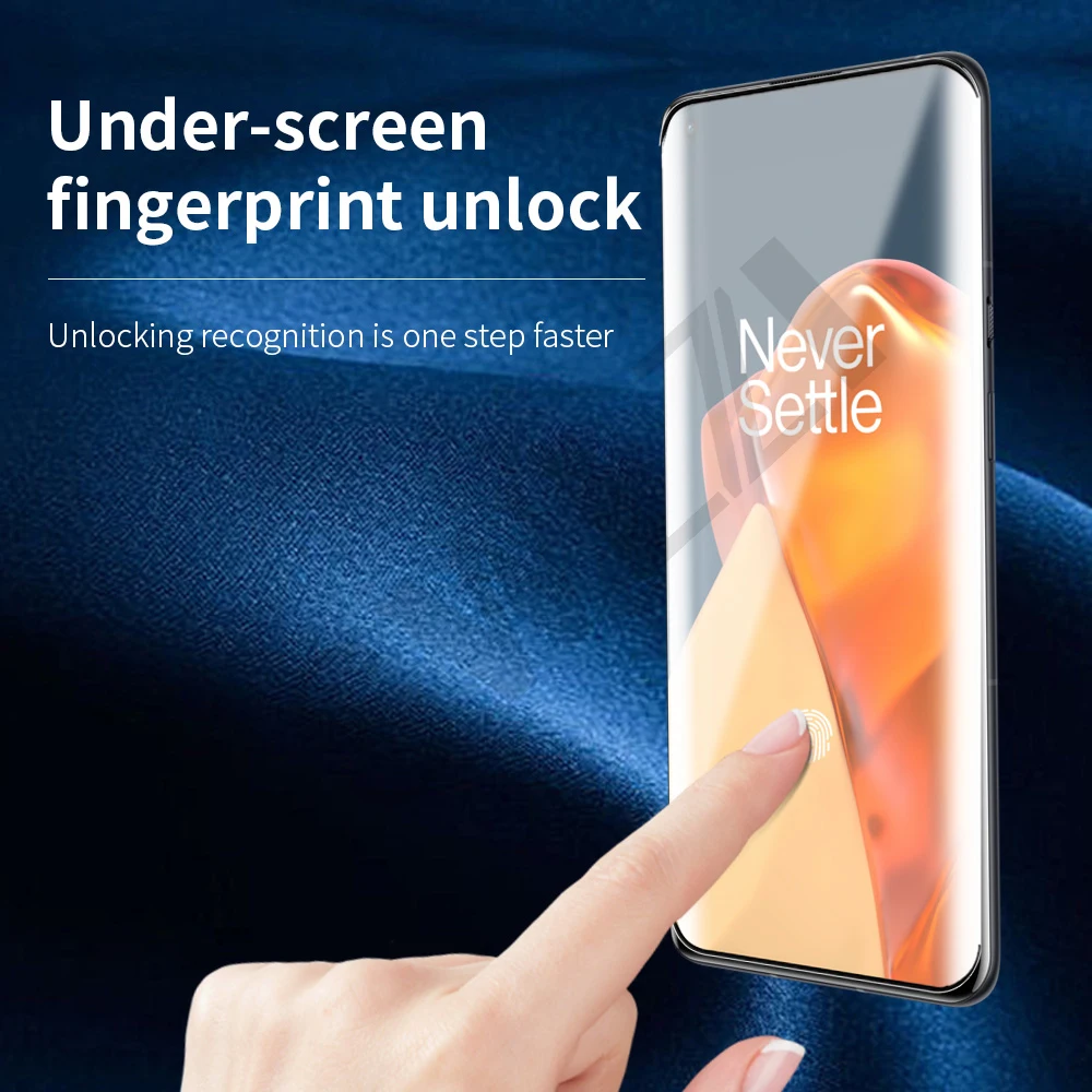 Закаленное стекло с полным покрытием для oneplus Nord N10 N100 9 9E 9R 8 pro 8T plus 7 7T 6 2/1 шт.