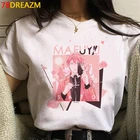 С учетом мафую футболка мужской kawaii ulzzang harajuku футболка футболки для пар Одежда harajuku kawaii