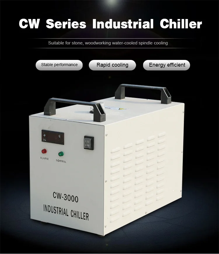 Co2 лазерная гравировальная машина CNC трубка охлаждения CW-3000 5000 5200 промышленный