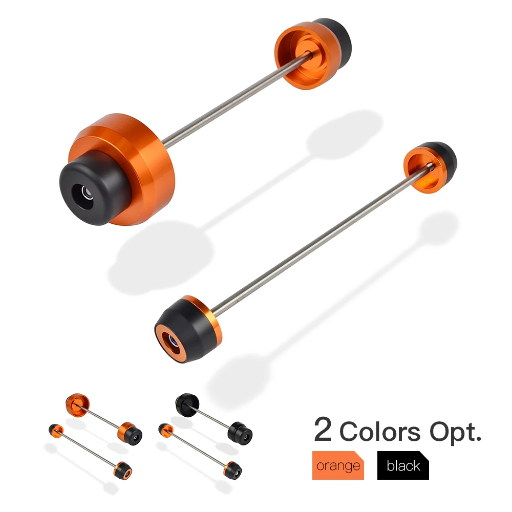 Передняя и задняя оси колеса мотоцикла ползунки вилки защитная алюминиевая