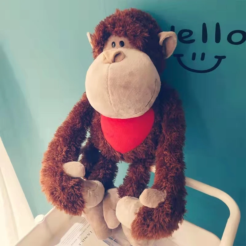 

Gigant Stuffed Gibbons Orangutans Toy Froest Animal Monkey Plush Dolls Children's Toy Friends Gifts Kawaii Stuff Home Decoration