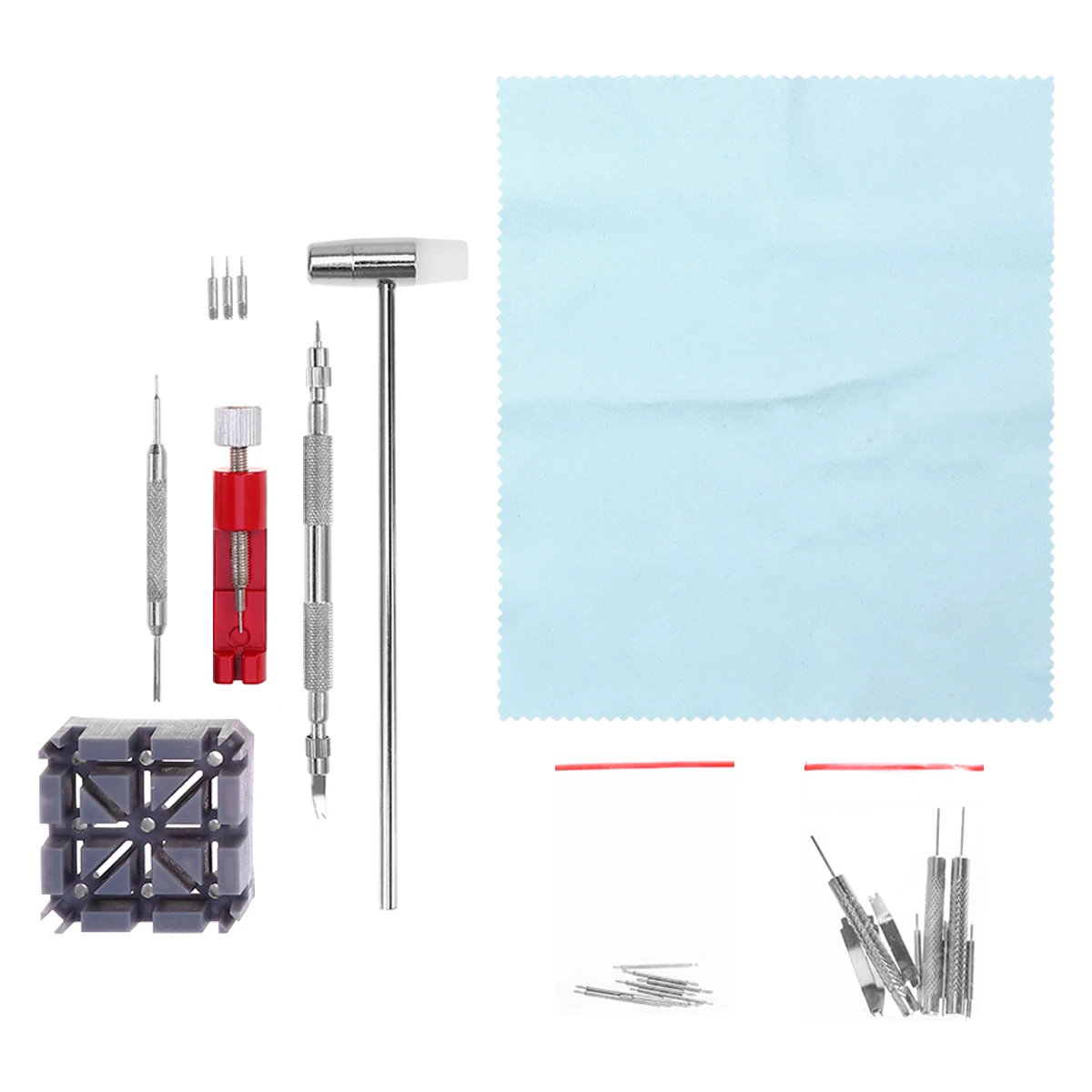 20 шт. набор инструментов для ремонта часов многоразовые ремешки открывалка