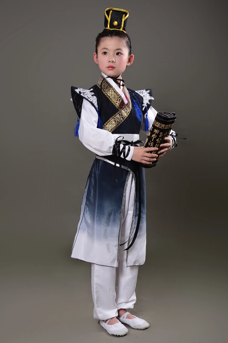 Детский Традиционный китайский костюм кунг-фу 2019 костюмы для детей ушу вышивка