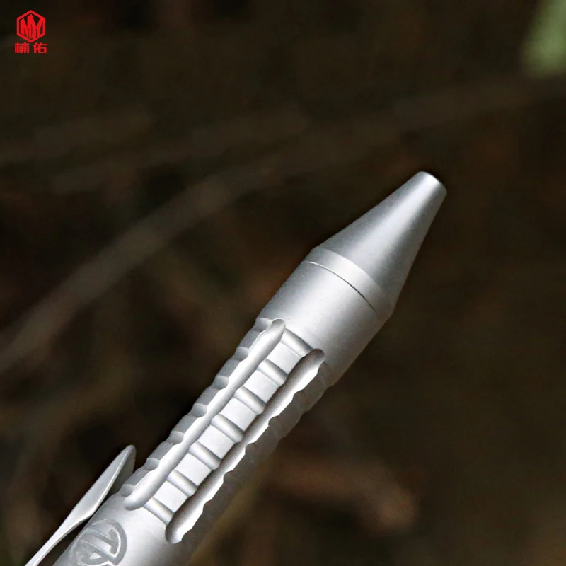 Beli 1 Buah Peralatan Portabel Pena Baut Taktis Multifungsi Pena EDC Baut Aloi Titanium Pena Gel Pena Tulis Tanda Tangan Tekan Pegas