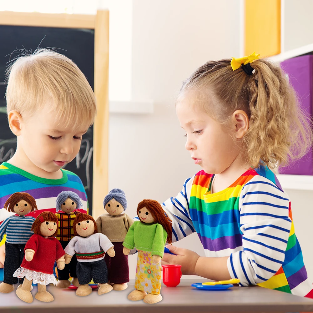 Моделирующая кукла сделай сам семейная ролевая игра экшн-модель веселая