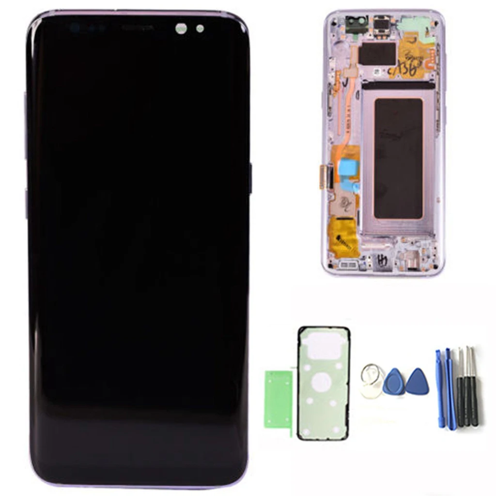 ЖК-дисплей + сенсорный экран с рамкой инструменты совместимые Samsung Galaxy S8 Black |
