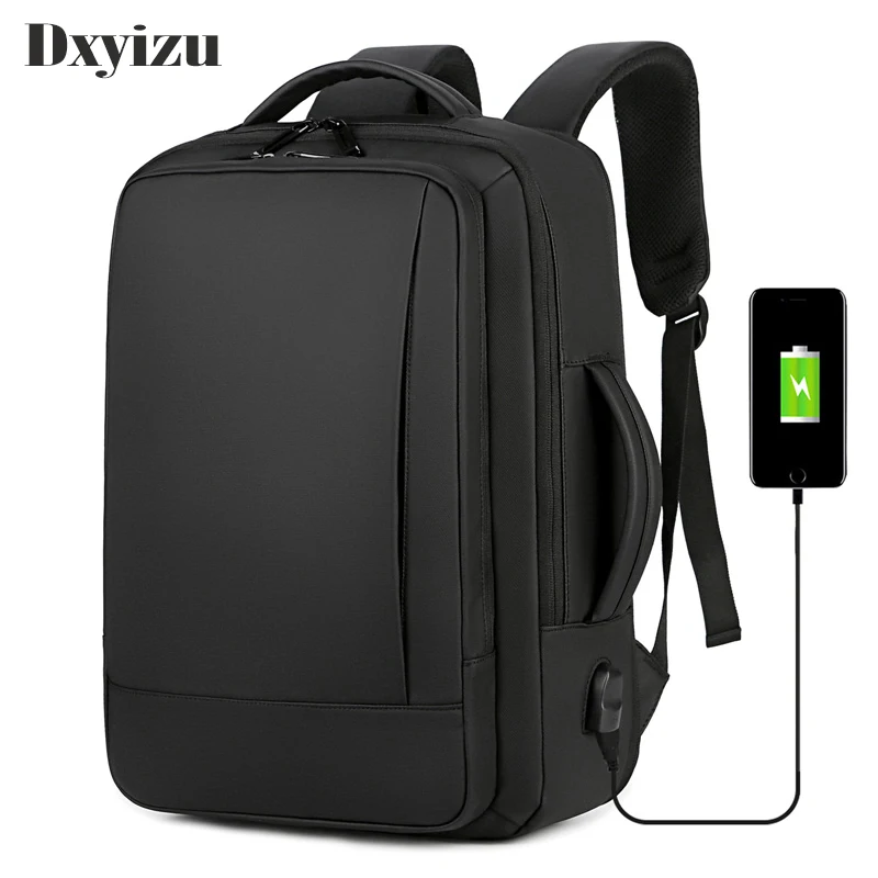 

4 In 1 Multi Function Nylon Men's Business Shoulder Backpacks 15.6 Inch Usb Charging Laptop Bagpack Male Mochila Travel
