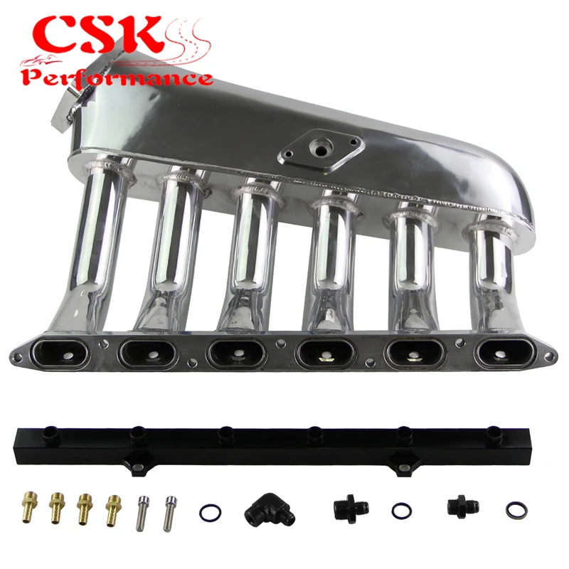 Впускной коллектор пленум + топливный рельс подходит для BMW E36 E46 M50 M52 325i 328i 323i M3 Z3 E39
