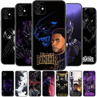 marvel black panther phone cases for iphone 11 pro max case 12 pro max 8 plus 7 plus 6s iphone xr x xs mini mobile cell women
