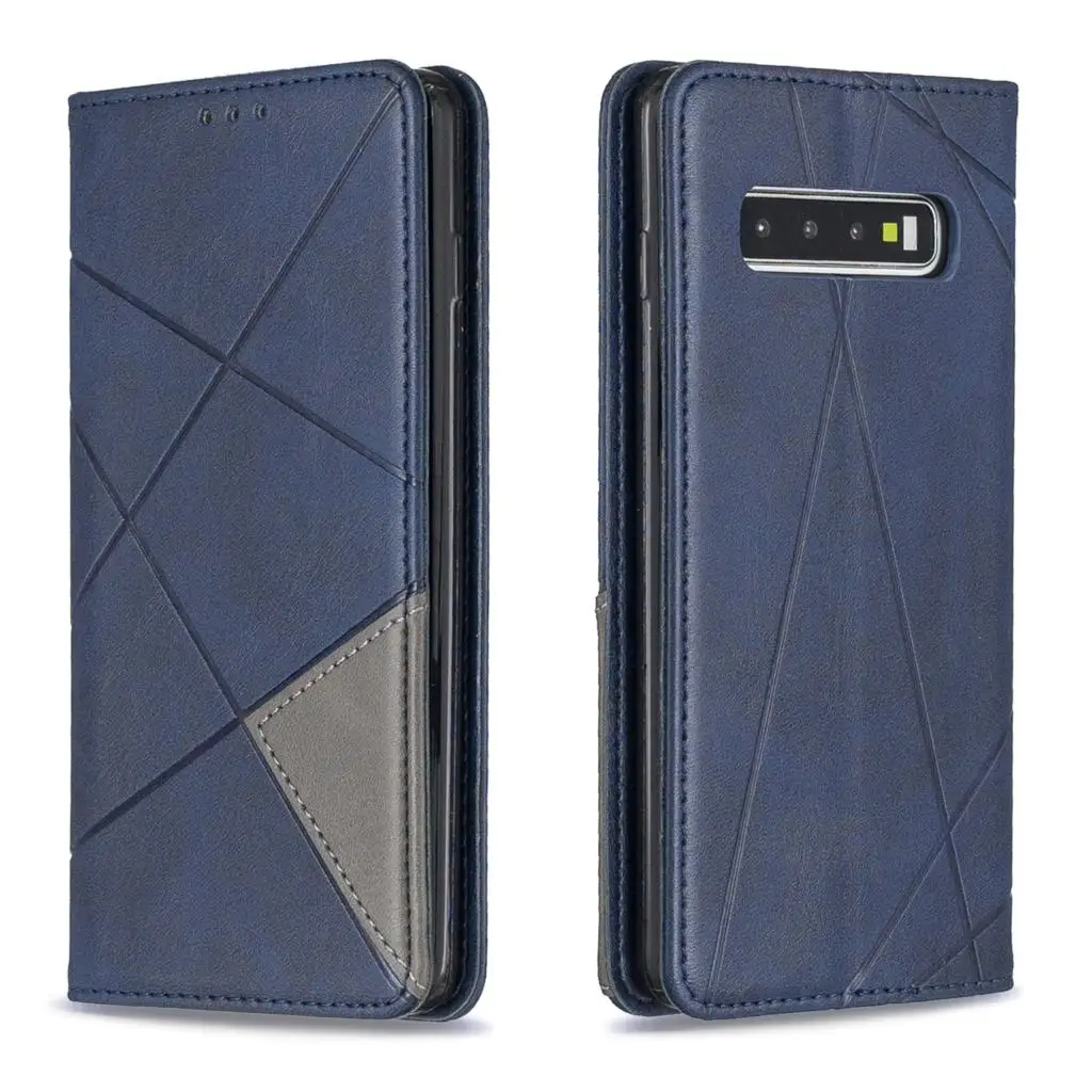 Для samsung Galaxy S10 s10e S9 S8 Note 10 Plus S7 Edge зеркальный тонкий модный умный кожаный чехол для мобильного телефона