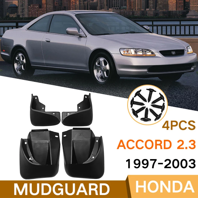 

Car Exterior Mudflaps Mud Flaps Splash Guards Mudguards For Honda Accord 2.3 1997-2003 Fender Dedicated Accessories