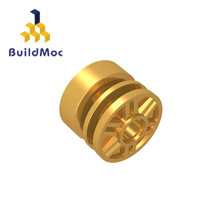 BuildMOC 55981 колесо 18 мм x 14 со штифтовым отверстием искусственные болты и Shallo для
