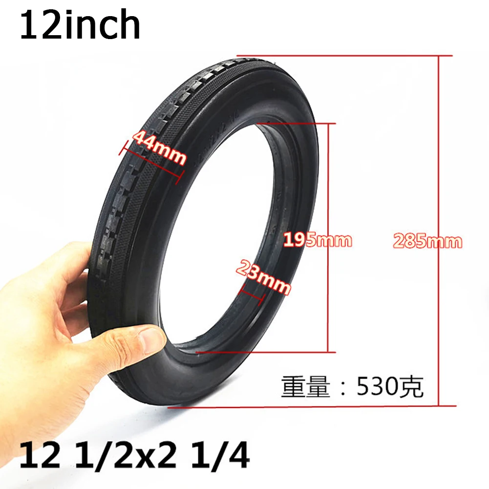 E-Bike Tire Scooter Solid Replacement Non-inflatable Explosion-proof Sports