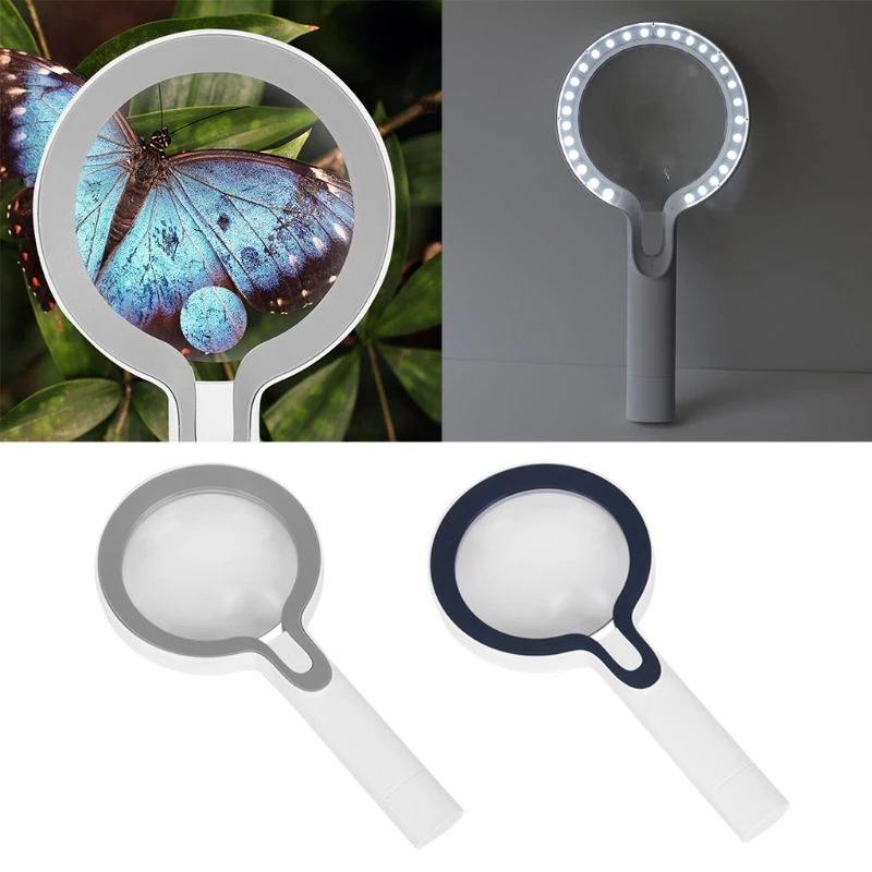 Увеличительное стекло с подсветкой 3 скоростной Яркость регулировки ручной