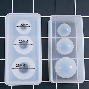 Силиконовые формы для шариков, формы из эпоксидной смолы для изготовления ювелирных изделий, сережек, ожерелий, брелоков, подвесок ручной работы, DIY ювелирные изделия, ремесленные инструменты