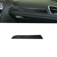 carbon fiber interior dashboard strips trim fit for audi a4 b8 a5 q5 2009 2016