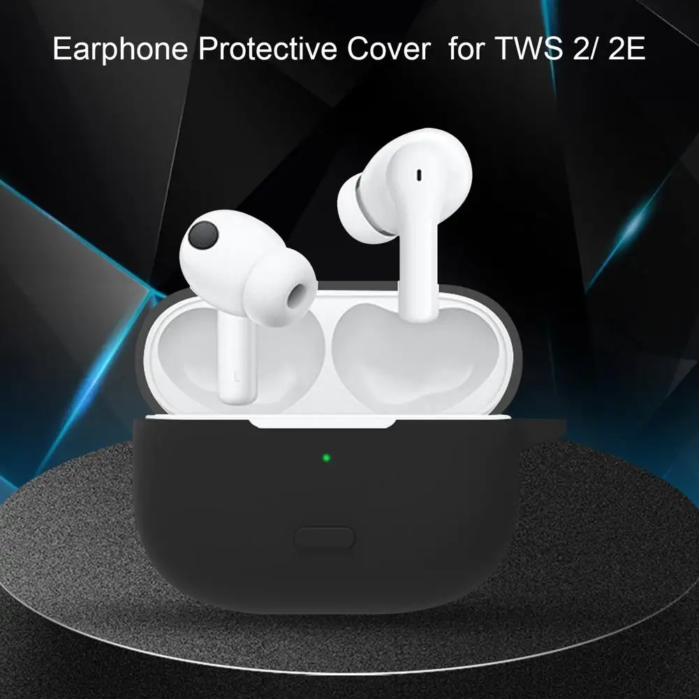 Чехол для наушников ViVO TWS 2 силиконовый защитный с крючком