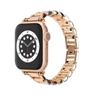 Металлический ремешок для Apple Watch серии 7 45 мм 41 мм, дизайнерский браслет из нержавеющей стали для Apple Watch, браслет для Iwatch 7 6 Se