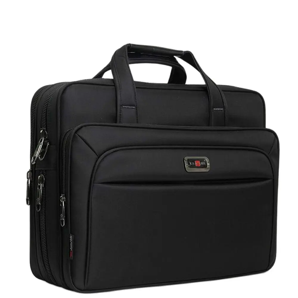 

Large Capacity Men Single Shoulder Bag 14" 15" 16 Inches Travel Bag Men's casual fashion Handbags Business Briefcase Laptop Bag