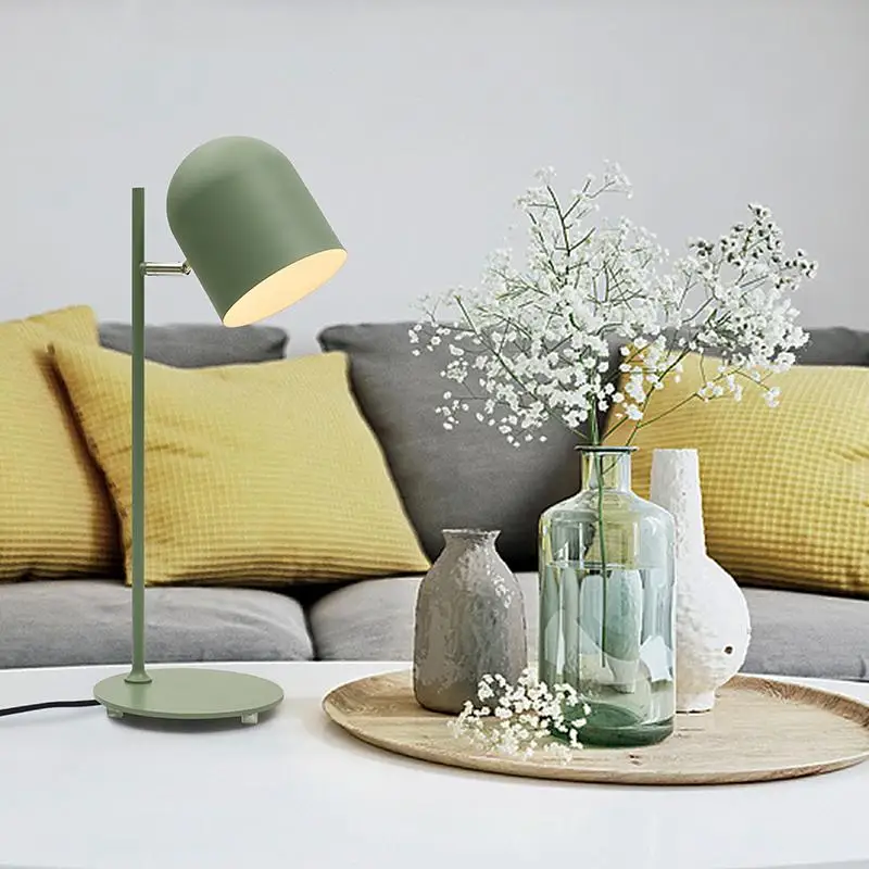 Железная настольная лампа в скандинавском стиле для дома настольные лампы