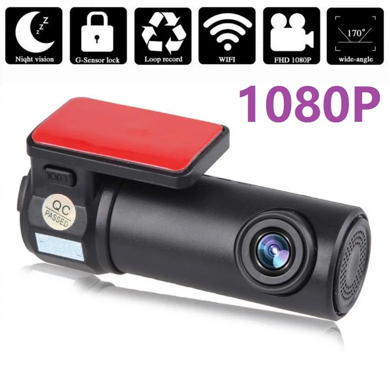 

YAZH HD 1080P Mini Wifi Hidden Car Dvr Camera Driving Video Recorder Car Dash Camera Night Vision 24 Hour Parking Monitor
