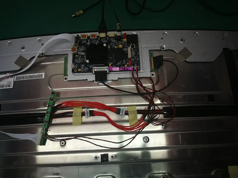 LM340UW5 SSA1 SS A1 R1900 четырехсторонний узкий ободок 4K изогнутая поверхность ips 144 Гц для LG 34GK950F игровой дисплей