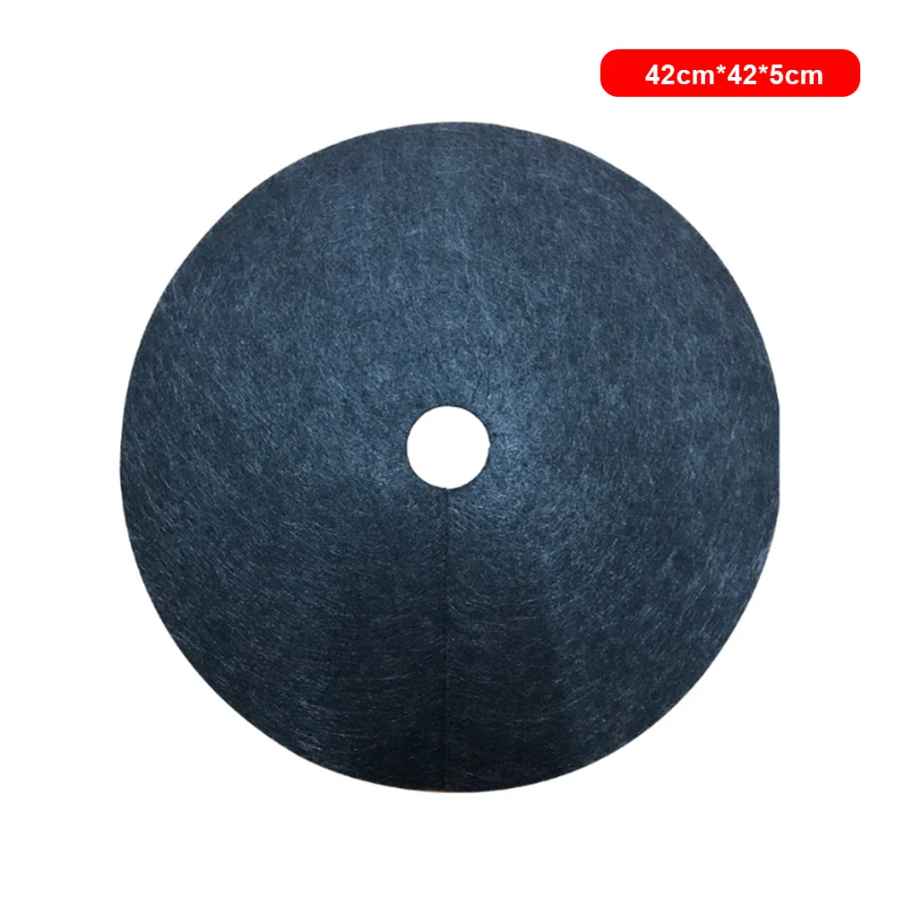 

10PCS Tree Protection Weed Mats Ecological Control Cloth Mulch Ring Round Weed Barrier Plant Cover for Indoor Outdoor Gardens