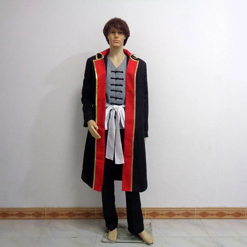 Гинтама Серебряная душа Takasugi Синсукэ для рождественской вечеринки костюмы