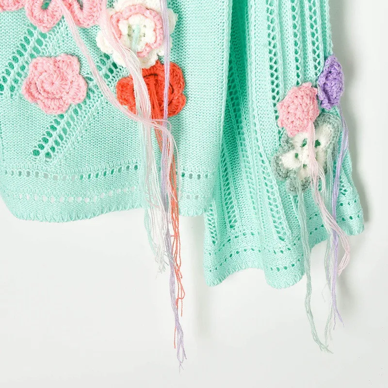 Женские пуловеры 2019 Осенние милые вязаные топы карамельных цветов свитер с