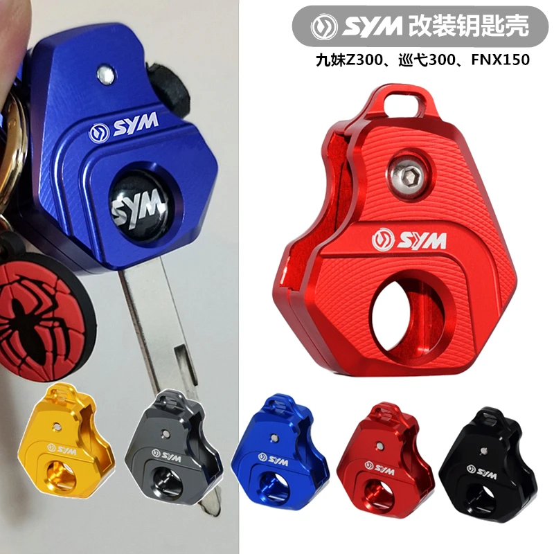 

Motorcycle accessories CNC Key Cover Head Bag Cap decoration key head For SYM CRUISYM JOYMAX Z 300 CRUISYM300 Z300 JOYMAXZ300