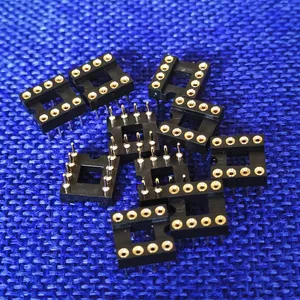 10pieces DIP-8 op amp sockets Gold plated DIP8 IC seat for muses02 opa627 5532 LM49720 opa2604ap