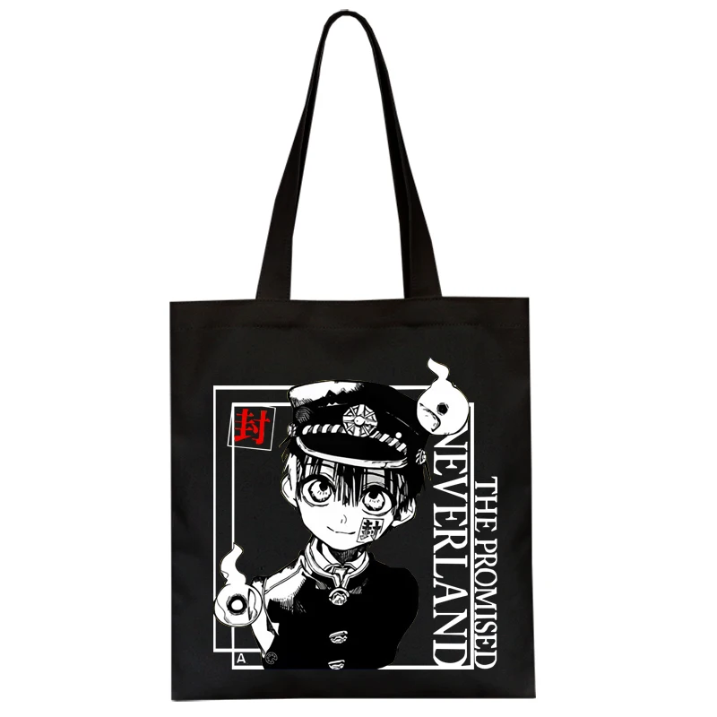 Женская сумка Харадзюку Hanako-kun аниме мультяшный принт Ulzzang Goth панк винтажная