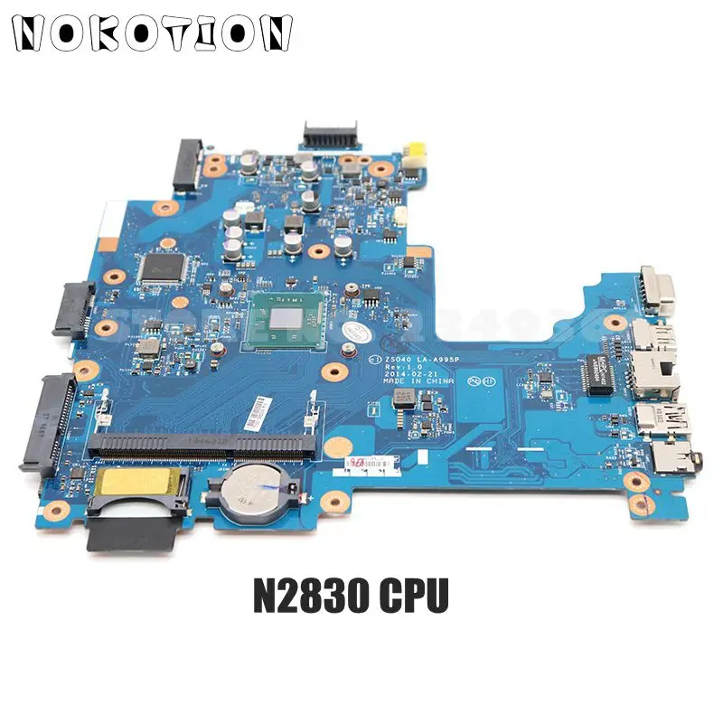 Материнская плата NOKOTION 775632-001 775632-501 для ноутбука HP 240 G3 материнская ZS040 LA-A995P ЦП DDR3
