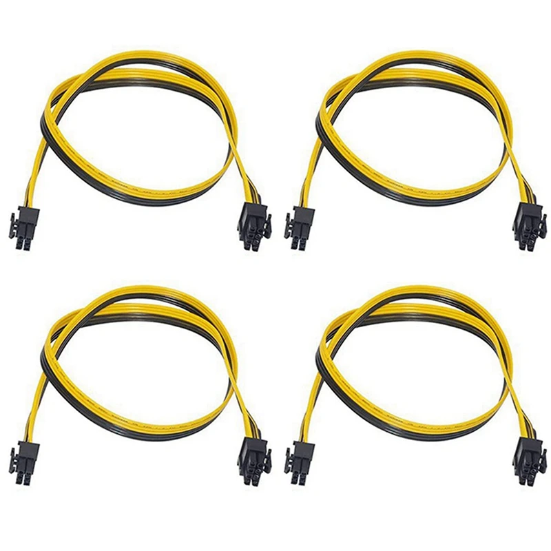 6 Pin PCI-E To 8 (6+2) (Male Male) GPU Power Cable 50Cm For Graphic Cards Mining HP Server Breakout Board | Компьютеры и офис
