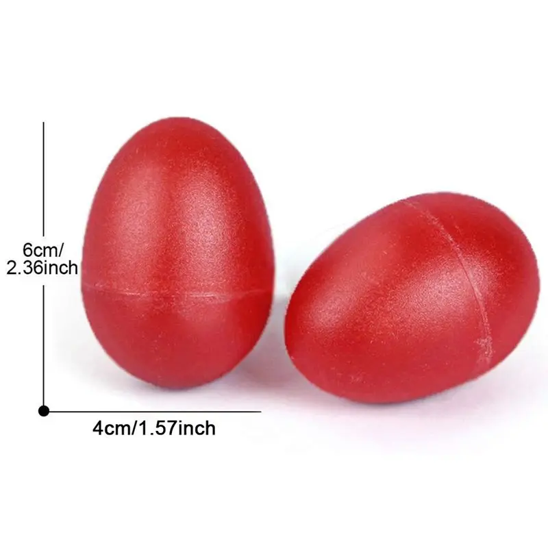 18 шт яичные шейкеры пластиковые яйца музыкальные для детей maracas ударные игрушки |