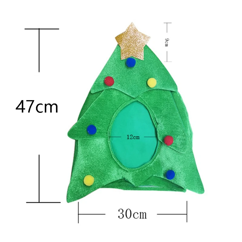Шляпа с рождественской елкой забавная Рождественская шляпа новинка шапка Санта
